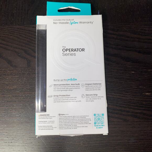 New Samsung Galaxy S21 FE/FE 5G QUIKCELL All-Purpose Protective Case – BLACK - Picture 4 of 4